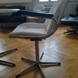 Arne Jacobsen A 825 dining table and 4 vintage chairs