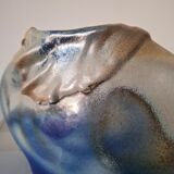 Ceramic vase with glazes