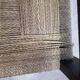 Pair of carved solid wood armchair and vintage rope 1950