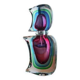 Murano tricolor carafe