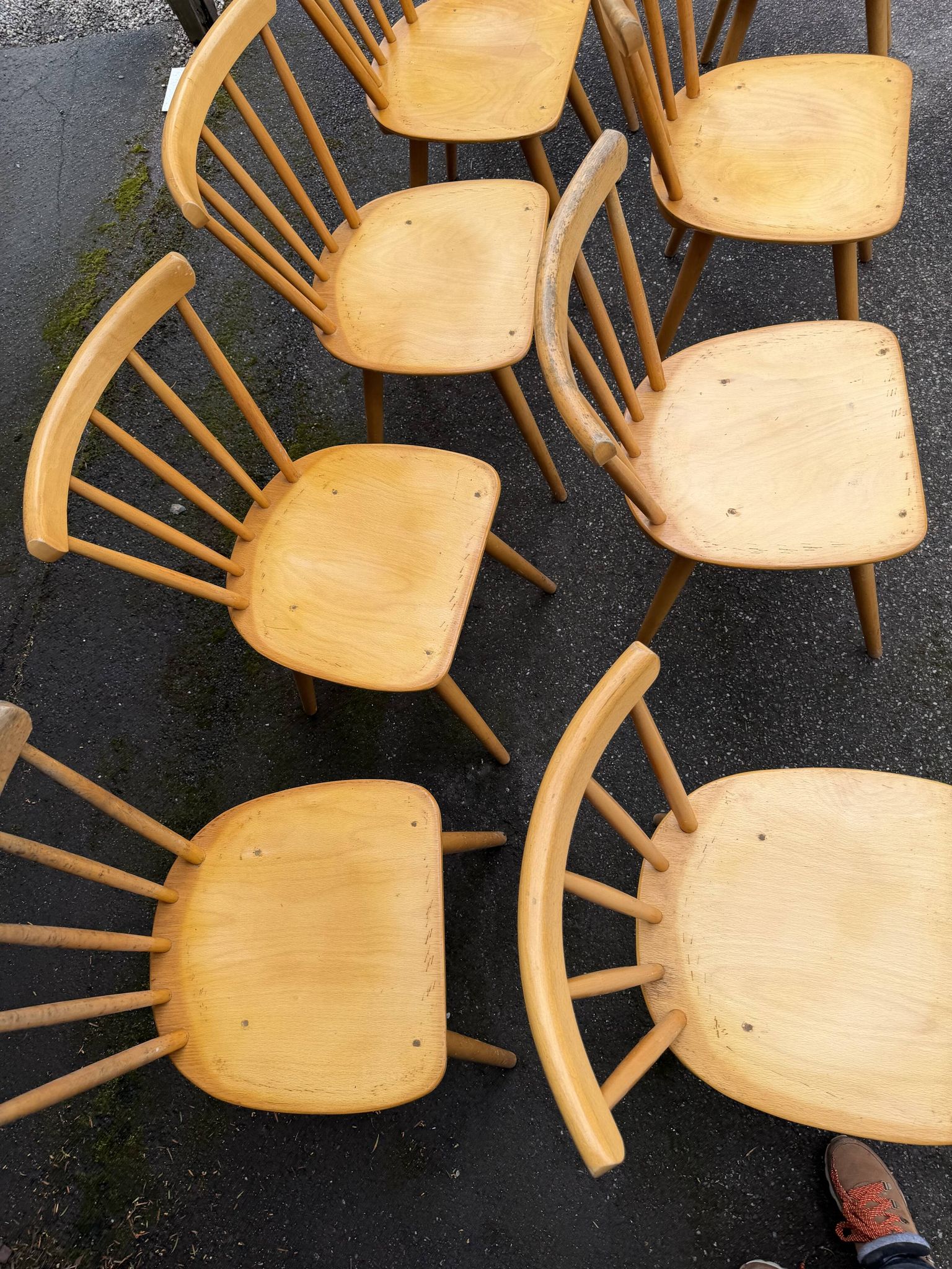 12 chaises bistrot de style scandinave