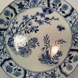 Ancienne Assiette à Gâteau / Dessert U & C Damas Blue Utschneider et Cie Sarreguemines
BEAU DÉCOR