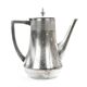 Art Nouveau silver-plated brass teapot, WMF, Germany, early 20th century