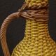 Bouteille scoubidou jaune