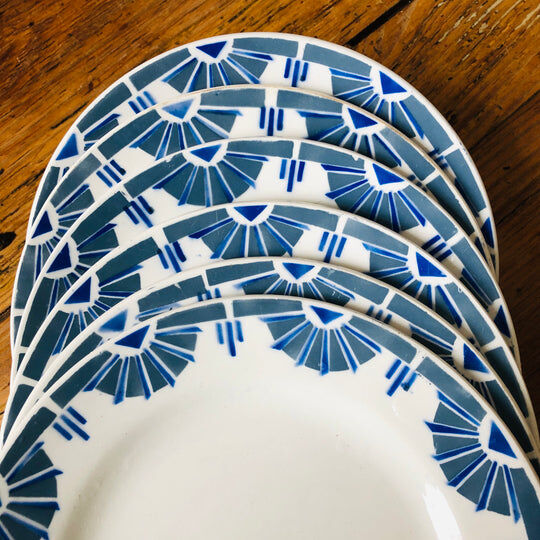 10 assiettes à dessert