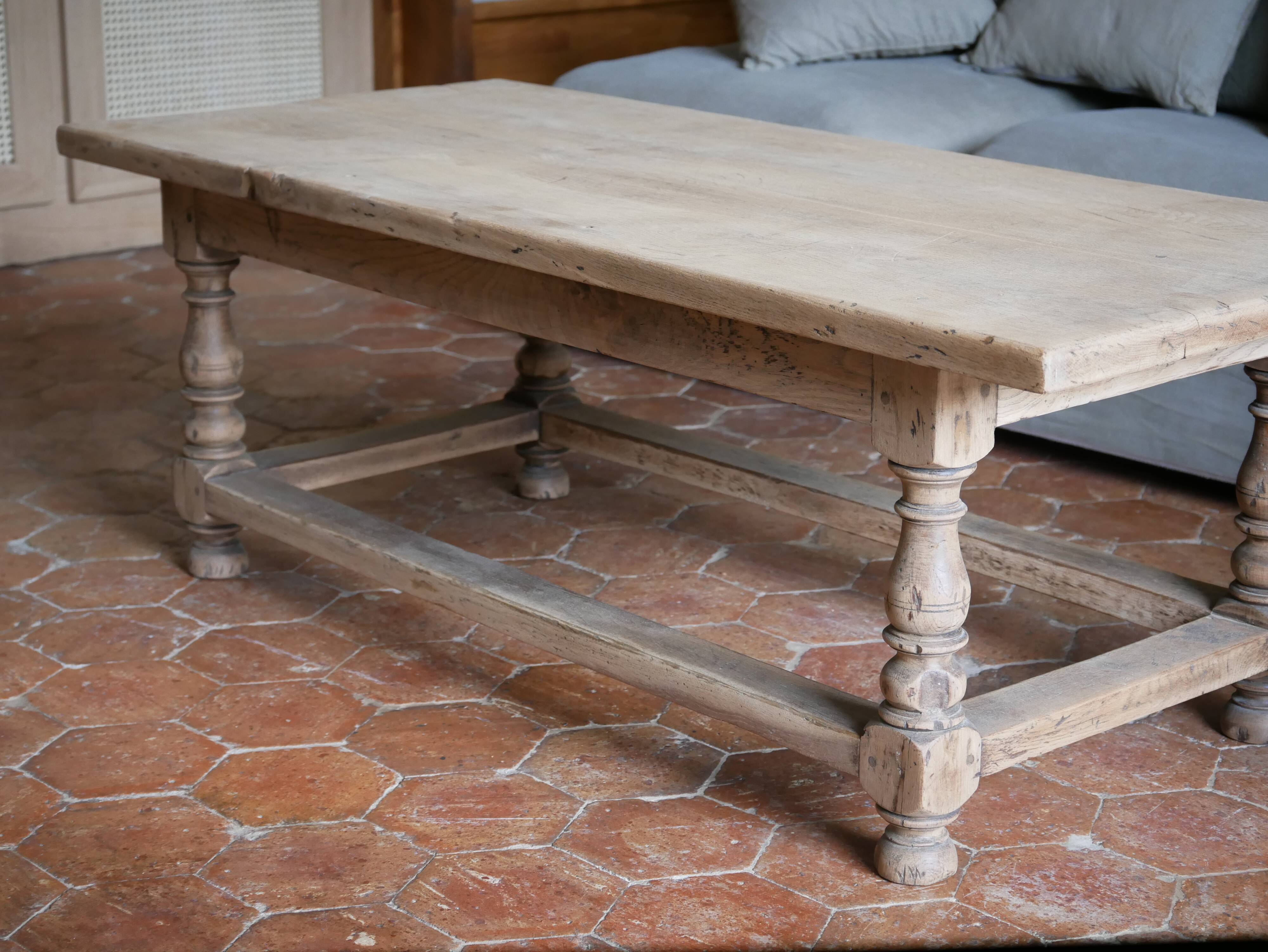 Oak coffee table