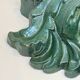 Mask wall sculpture head of Poseidon Neptune ceramic bronze green fountain mouth