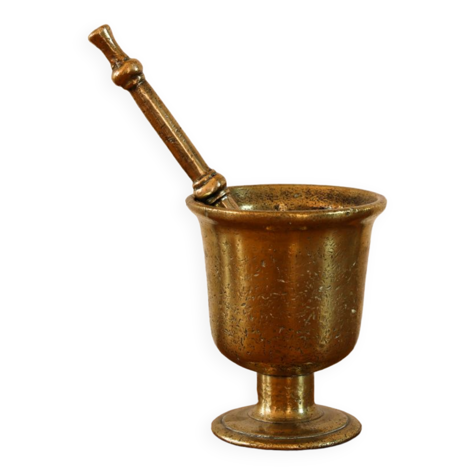 Bronze mortar and apothecary pestle