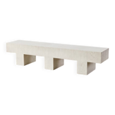 Very rare Izmir Bench by Aldo Cibic for Standard Milano Italy 1992