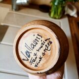 Vallauris ceramic vase by Fonck and Matéo