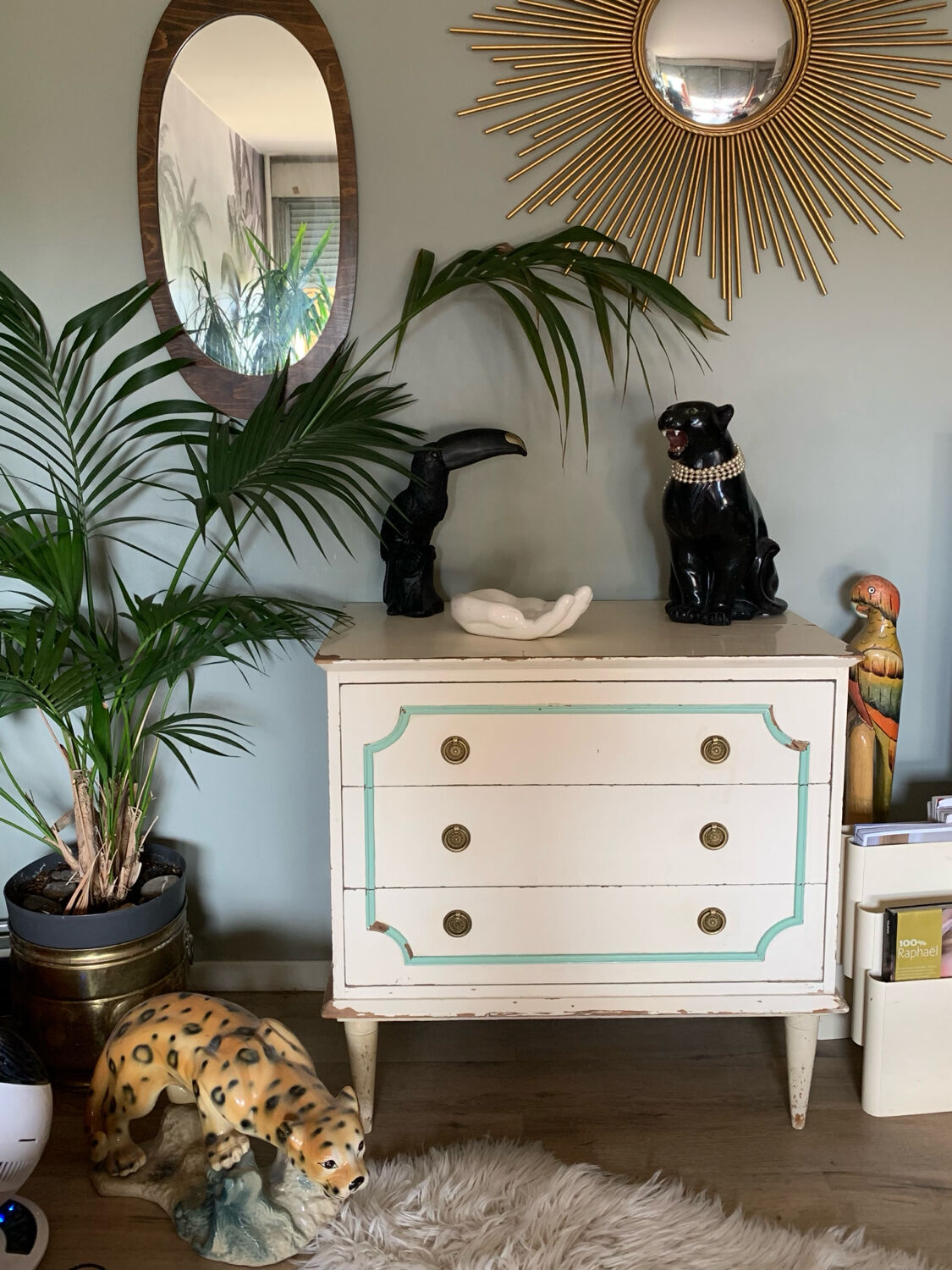 60s chest of drawers with original patina