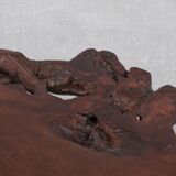 Unusual Solid Wooden Primitive Desk Table