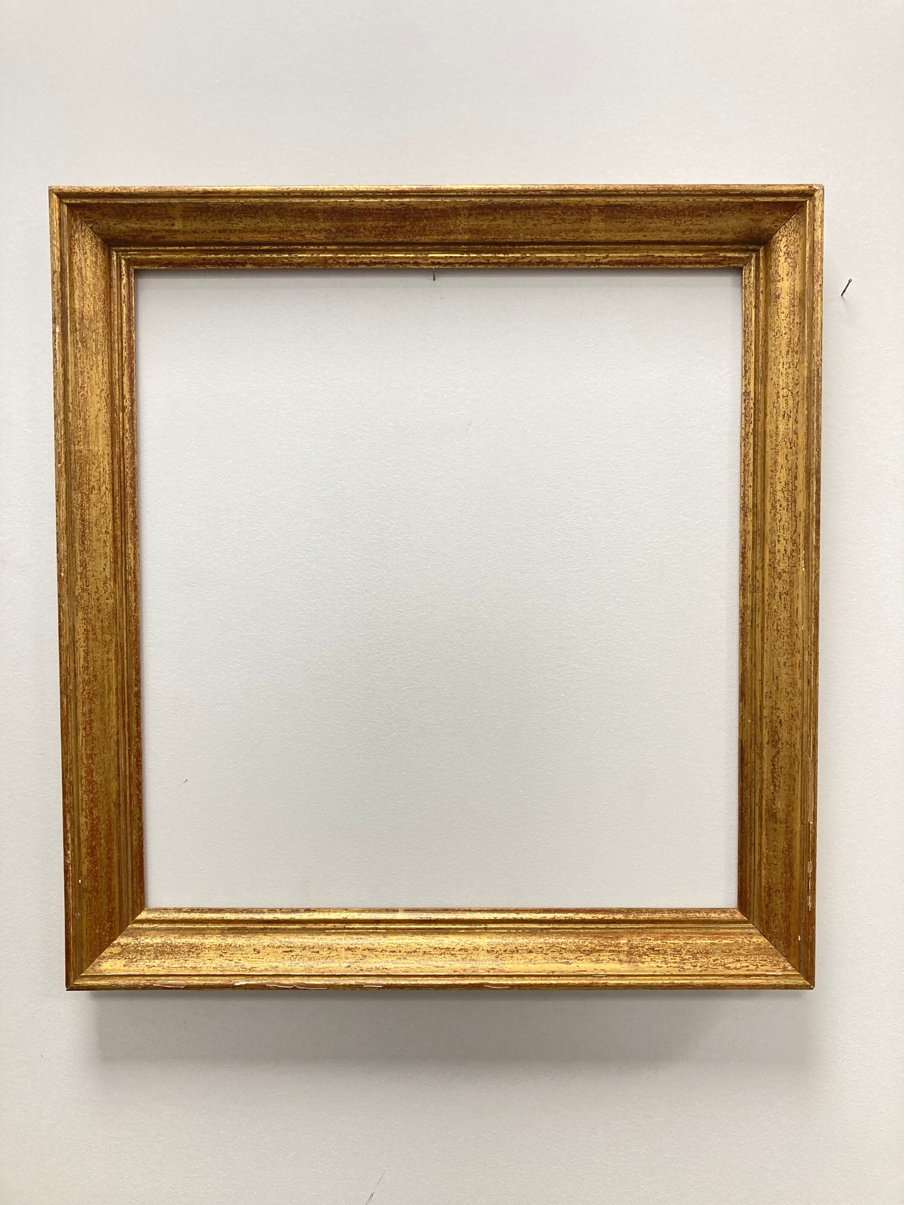 Golden vintage frame