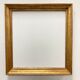 Golden vintage frame