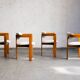 Ensemble de 4 chaises de salle à manger 'Pamplona' par Augusto Savini