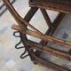 Chair long vintage rattan
