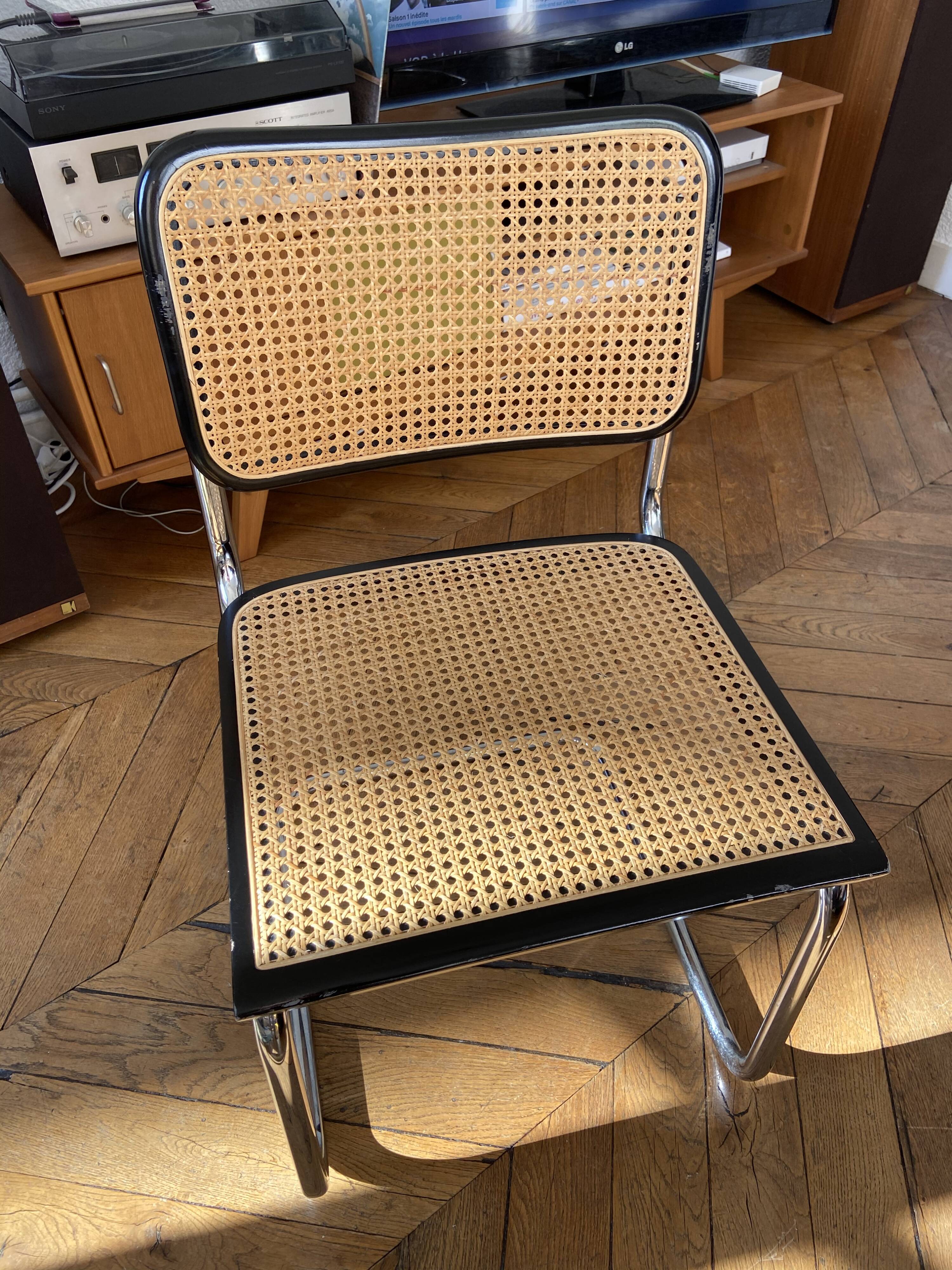 Marcel Breuer canage chair