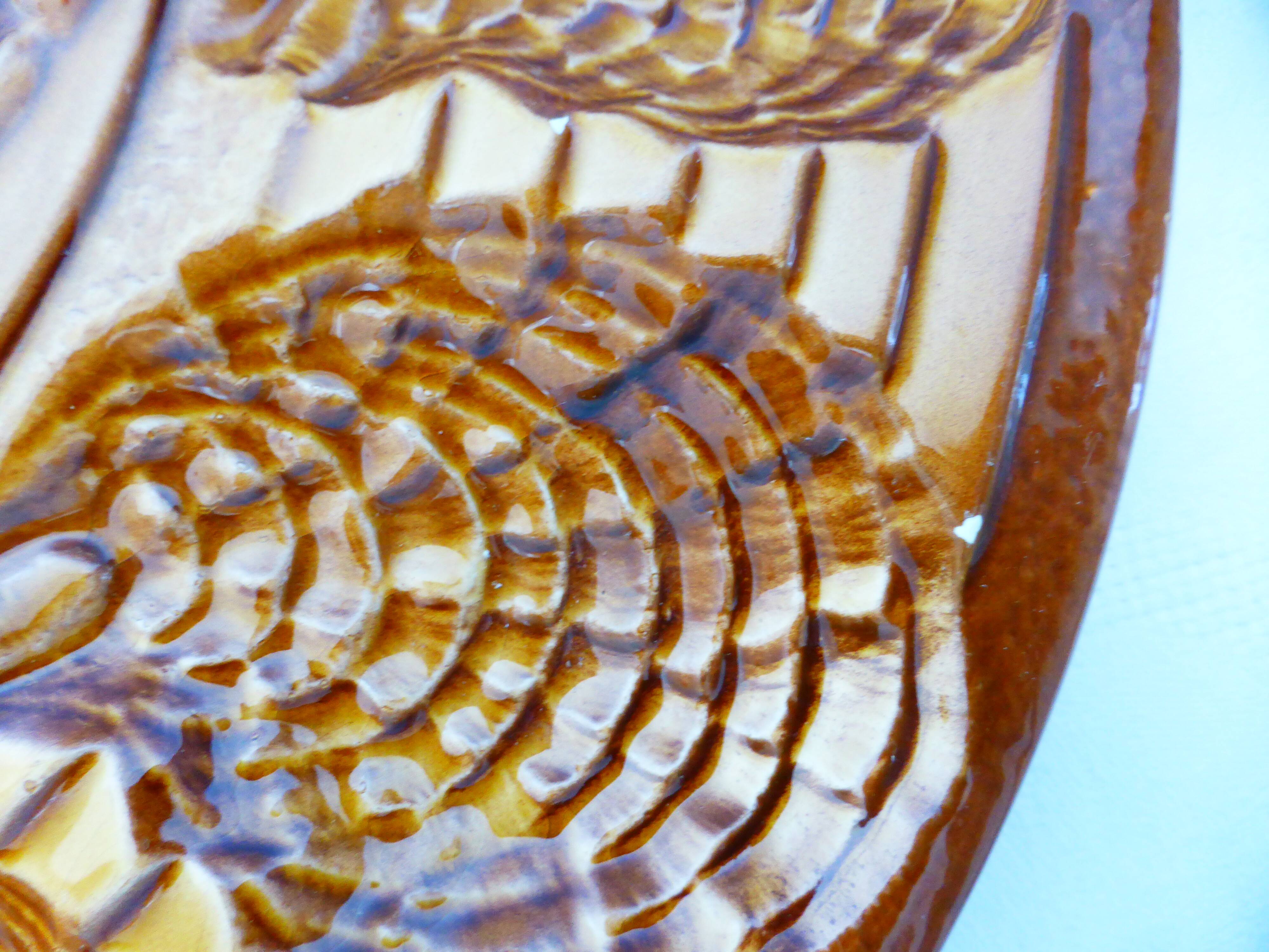 5 plates and a platter for oysters or shellfish from Sarreguemines 2106161