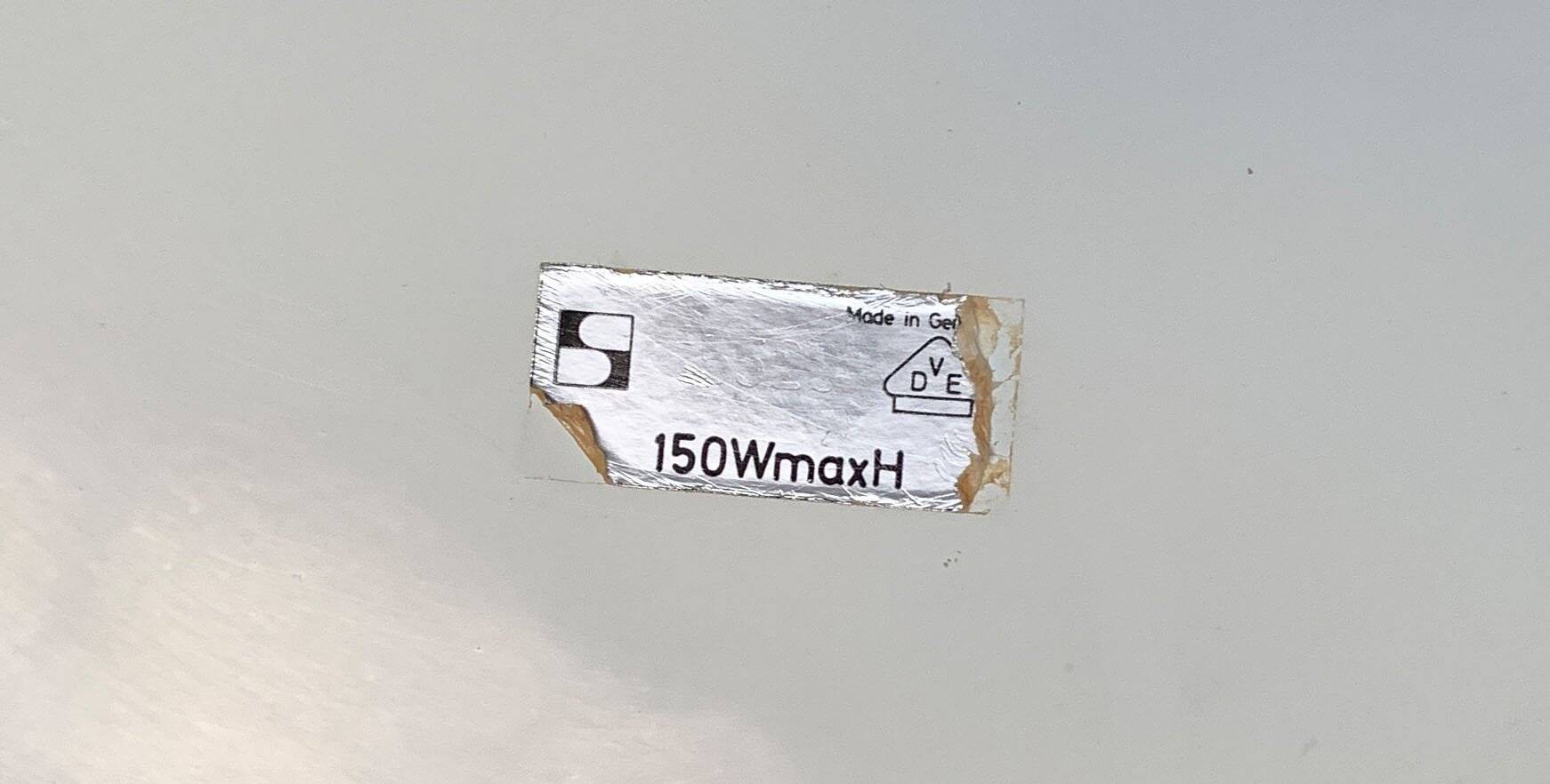 Vintage German pendant lamp model 5526 in Space Age style by Alfred Kalthoff for Staff Leuchten, 1970s, set of 2.