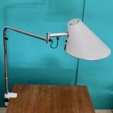 Falkenbergs Belysning "Delux" tall desk lamp with articulated arm