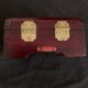 Jewel box, jade, brass, mahogany, china
