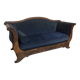 Velvet sofa