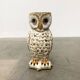 Porte-parapluie hibou en céramique italienne vintage