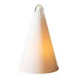 Vintage table lamp SCE opaline glass – Tipi / Iceberg model (1980s modernist)