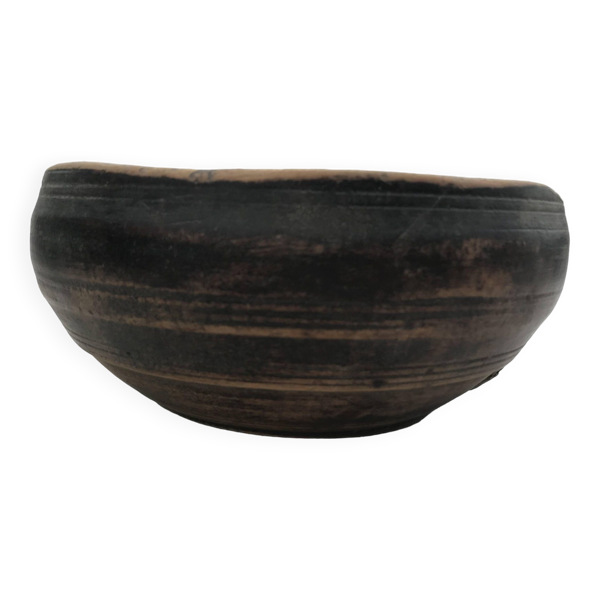 Antique bol en bois