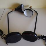Lamps with tilting lampshade, Italian design from the 70s