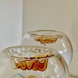 Pair of Murano Mazzega 70 bedside tables