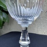 5 baccarat water glasses – art nouveau