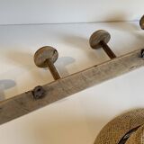 Antique bamboo coat rack from the 1920s