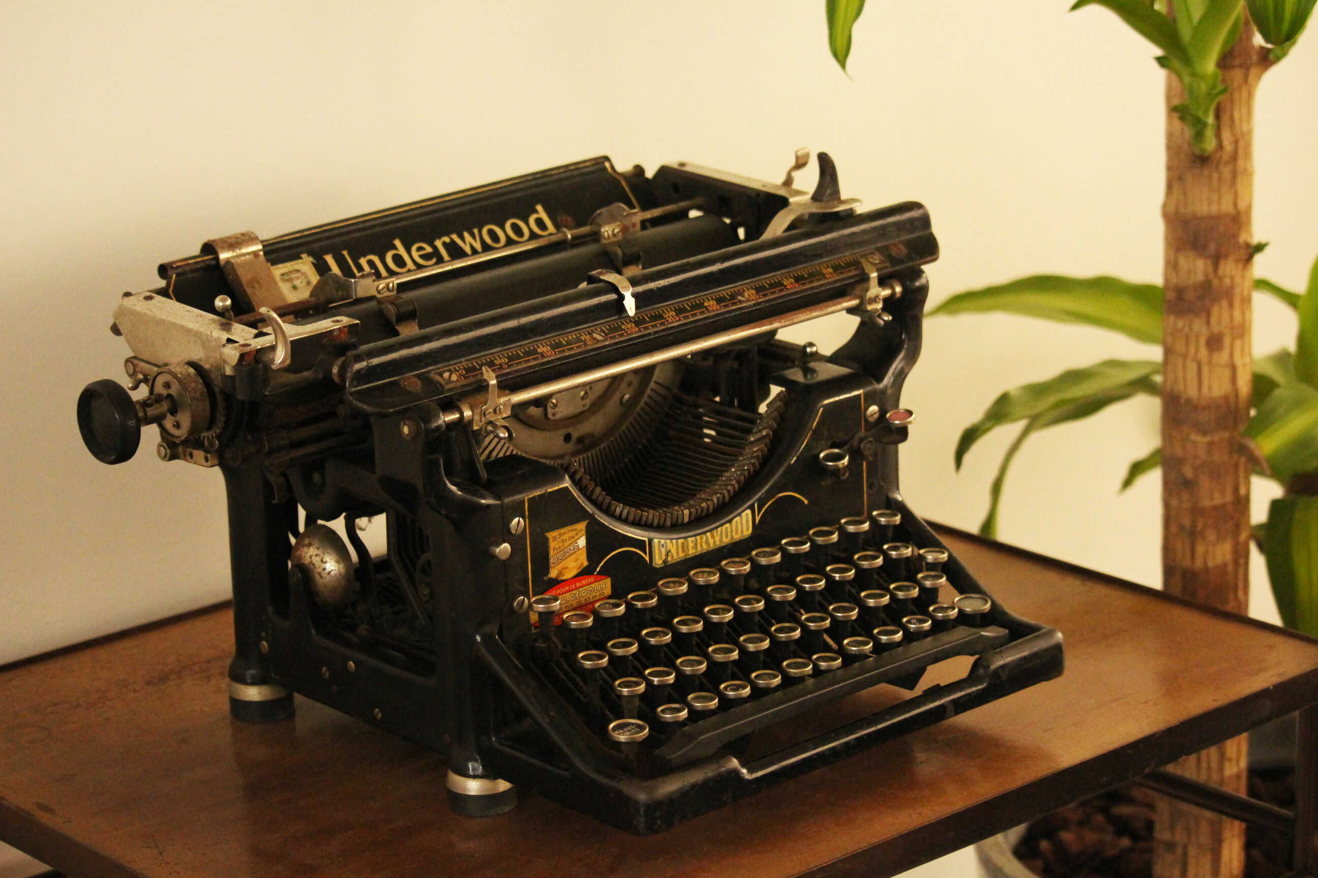 Machine à écrire Underwood