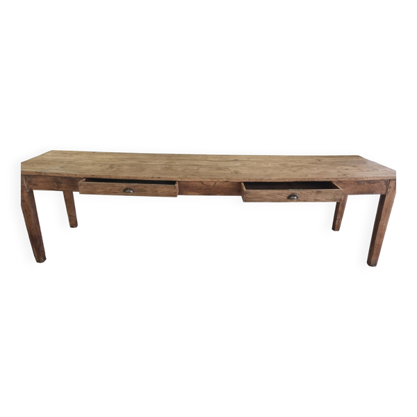 table de ferme XIXème en pin