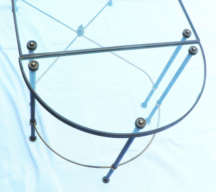 Tripartite coffee table years 50-70