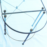 Tripartite coffee table years 50-70