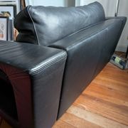 Fauteuil en cuir Steiner