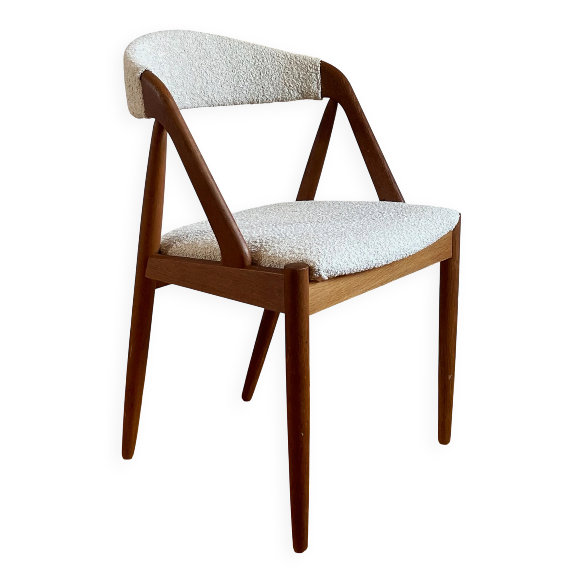 Natural linen boucle