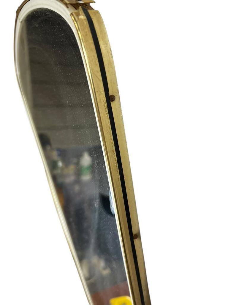 Vintage rockabilly mirror / wall mirror