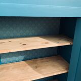 Glass-glazed Parisian wardrobe 1930