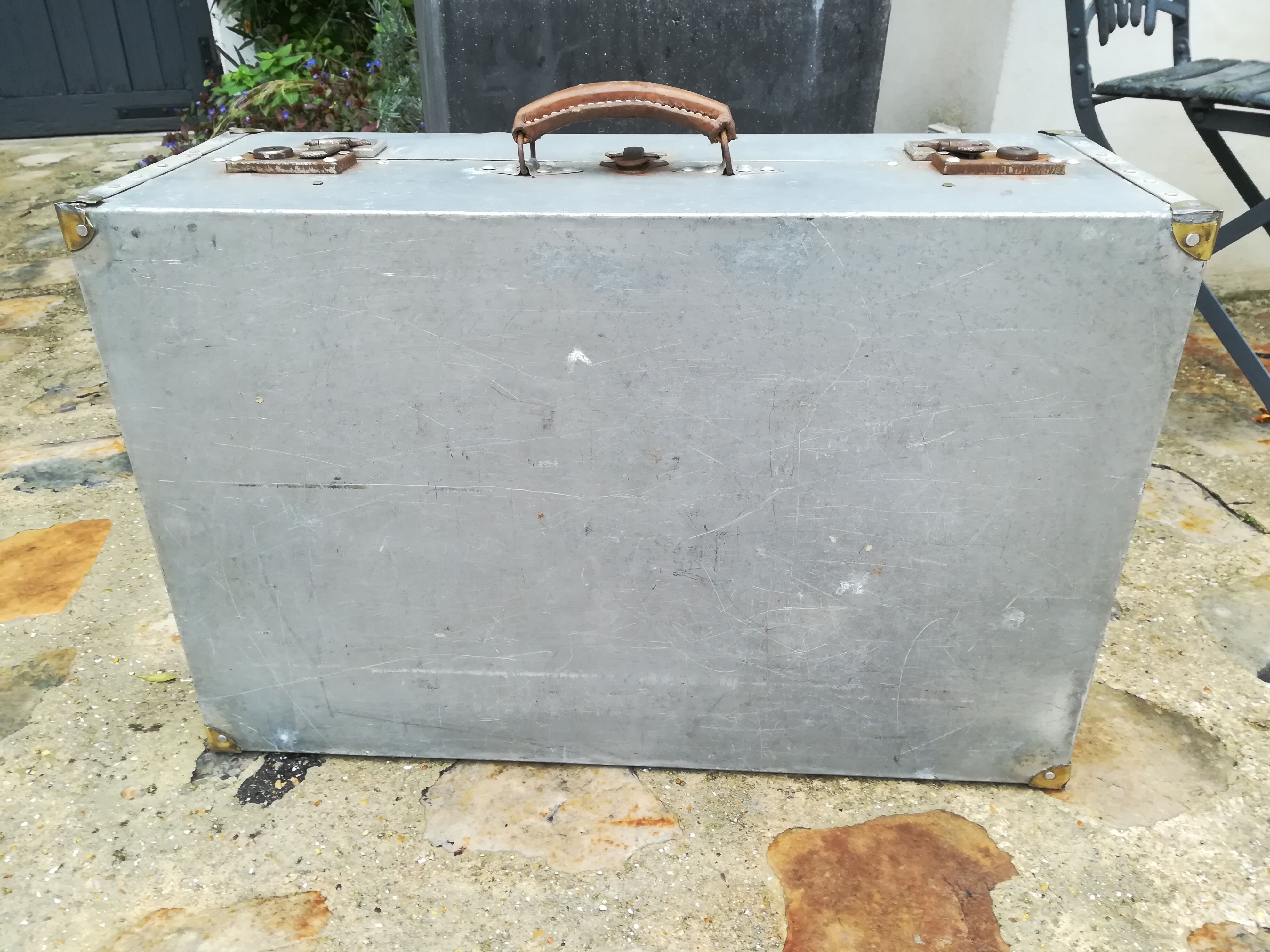 Steel suitcase