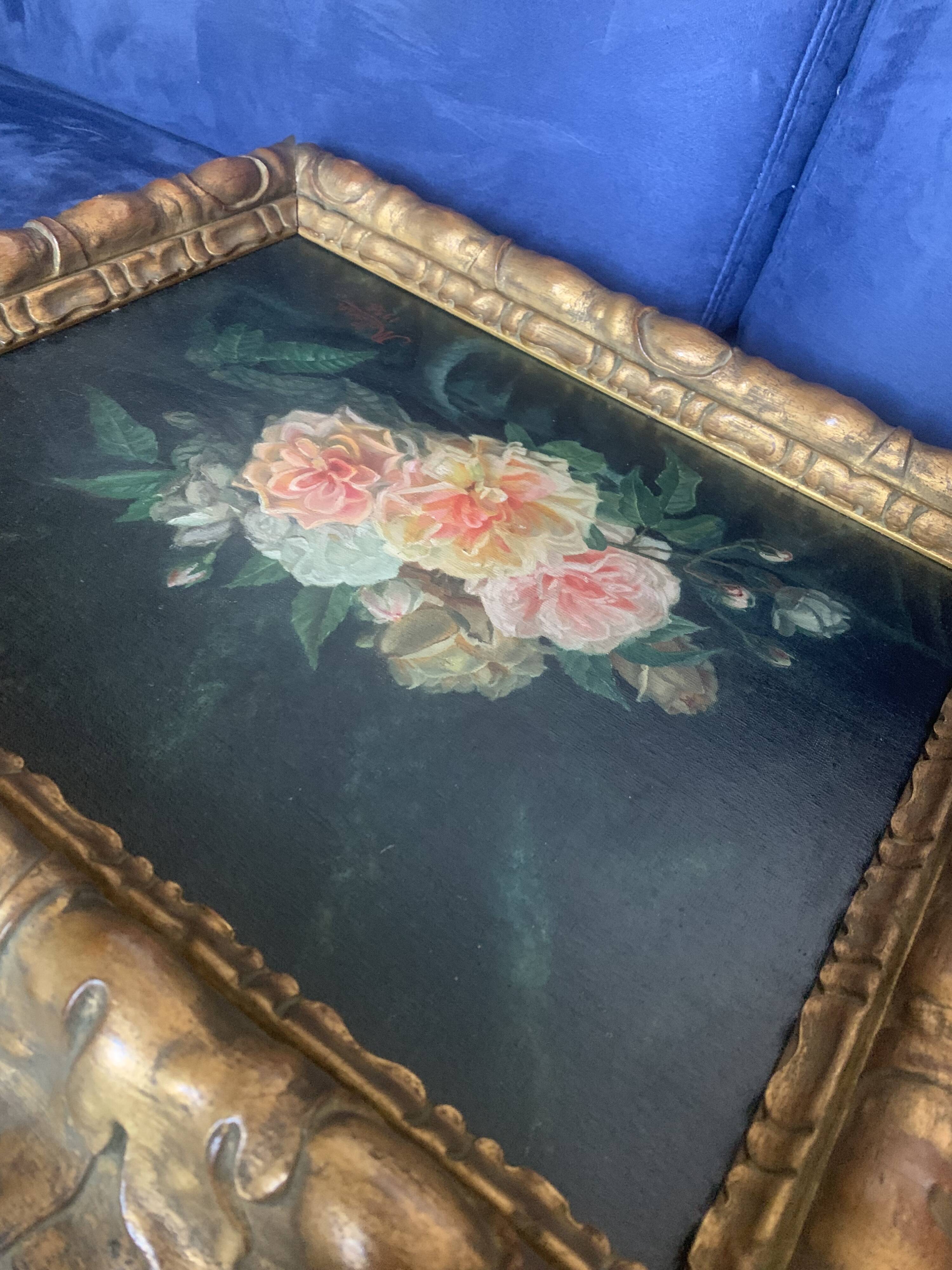 Flowers Oil Painting The First Half of the 20th Century