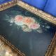 Peinture à l'huile de fleurs de la première moitié du XXe siècle