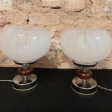 Pair of tablelamp 70s Italian design