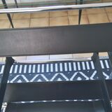 Chrome and black leather Wassily chair by Marcel Breuer