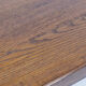 Rustic Oak Vintage Brutalist Dining Table