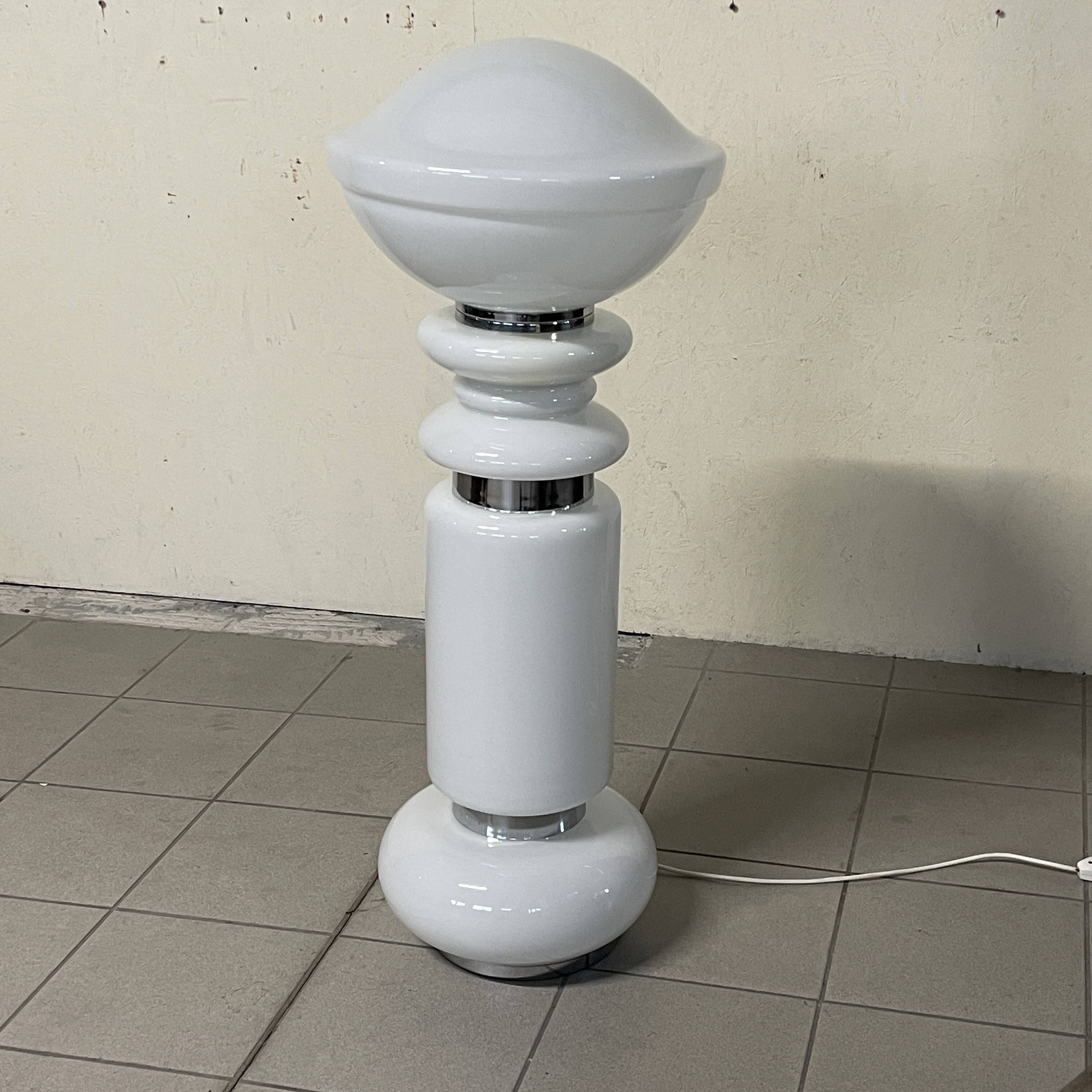Lampadaire "Birillo" de Carlo Nason pour AV Mazzega, 1970