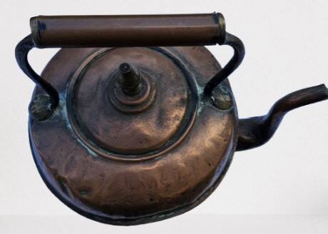 Bouilloire en cuivre. XIXème