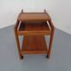 Large teak bar cart from Tarm Stole Møbelfabrik, Denmark, 1960s.
